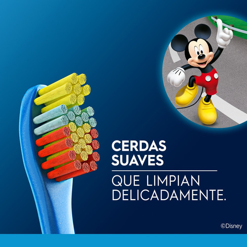 Cepillo De Dientes Infantil Oral B Kids D Mickey Mouse 10 Pz