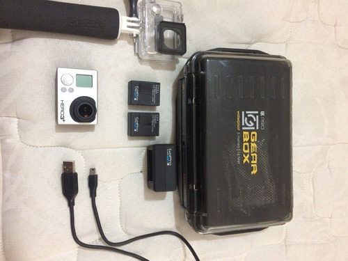 Gopro Hero 3+ Com Case