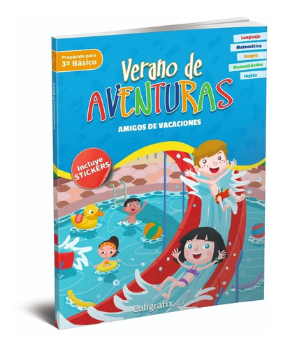 Caligrafix Verano De Aventuras, Prepárate Para Tercero