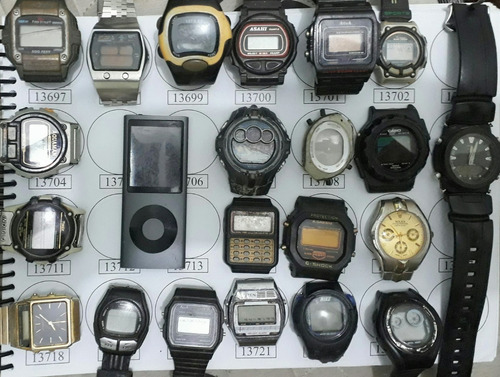 Lote 50 Sucatas Casio E Outros- Máquina Do Tempo