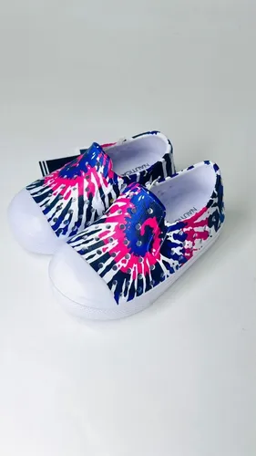 Sapatinho azul e best sale rosa