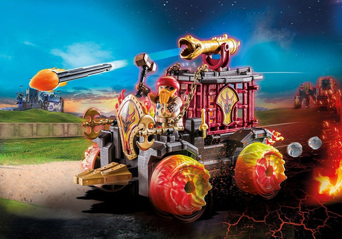 Juego Playmobil Novelmore Bandidos De Burnham Ariete 46 Pzas 46 Playmobil
