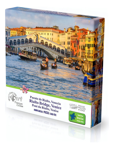 Rompecabezas Premium Edition 1,500 Pzs, Puente De Rialto