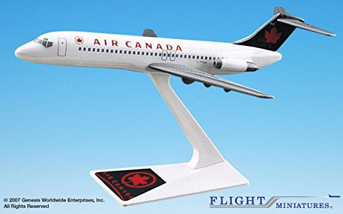 Miniatura Vuelo Air Canada Color Dougla Escala Modelo