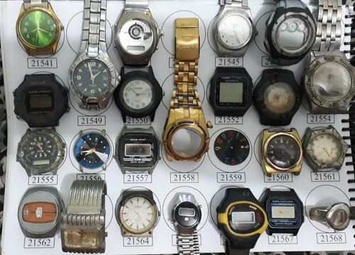 Lote 78 Sucatas Casio E Outros- Máquina Do Tempo