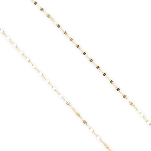 Dije Inicial / Letra Zirconia + Grano De Café Oro Solido 10k Color Dorado