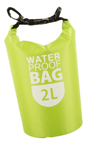 Seco Impermeable 2l For Almacenamiento De Verde 2 L Verde