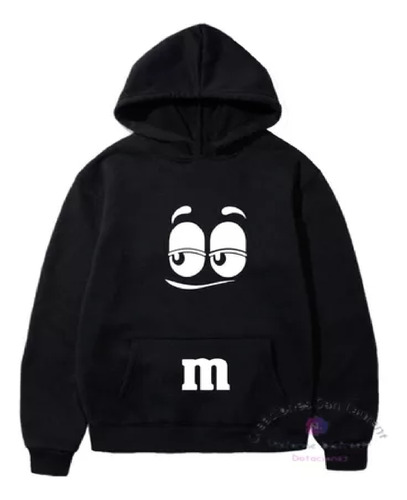 Saco Hoodie Buzo M&m Adulto Capota 