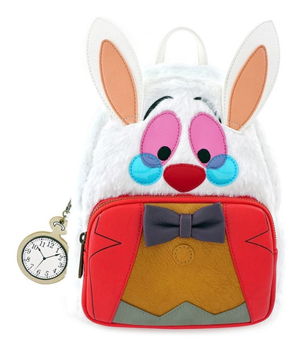 Loungefly Backpack Conejo Blanco Alicia En El País De Las M