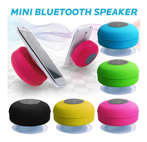 Bocina Bluetooth Contra Agua Baño Regadera Recargable Nueva