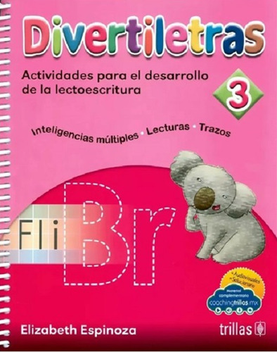 Libro Divertiletras 1 Actividades Para El Desarrollo Trillas