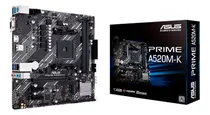 Comprar Placa Madre Asus Prime A520m-k, Chipset Amd A520, Socket Am4
