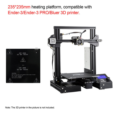 Imagem 6 de 9 de Plataforma De Aquecimento Impressora 3d Aibecy 24v Mk3