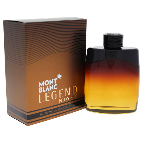 Edp Mont Blanc Legend Night Para Hombre De 3.3 Oz En Spray