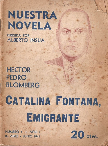 Revista Nuestra Novela Nª 1 Bs. As. 1941