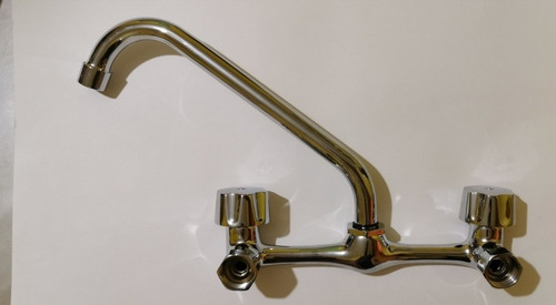 Imagen 3 de 6 de Llave Mezcladora Agua Fregadero O Tarja De Cocina Empotrar