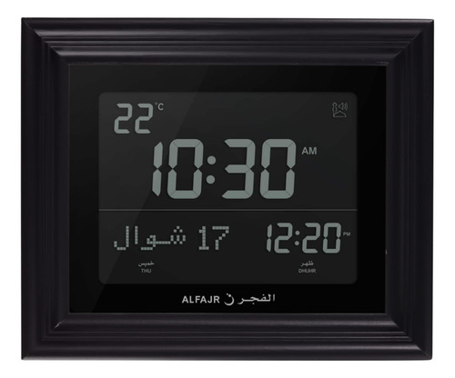 Alfajr Reloj Digital Automatico Para Pared Escritorio Azan