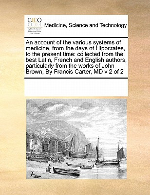 Libro An Account Of The Various Systems Of Medicine, From...