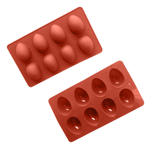 Molde Para 8 Huevos De Pascua Y Chocolate, Molde Para Hornea