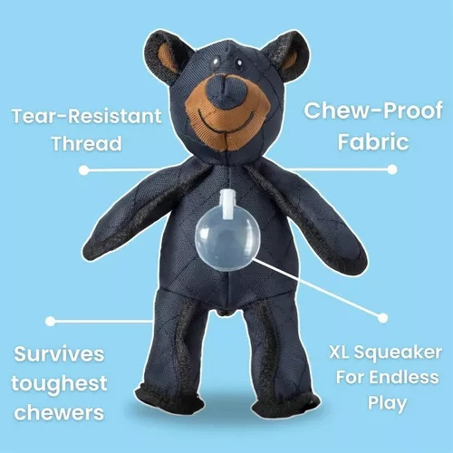 Juguete Para Perro Mighty Bears, Irrompible Te-ddy Extreme B