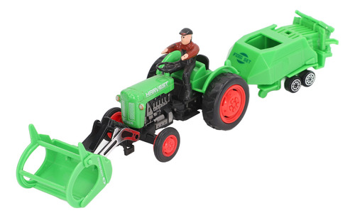 Kit De Juguete Agrícola Modelo 1:48 Con Cabezal De Carro, De
