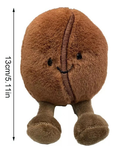 Annan Para Juguete De Peluche Con Taza De Café En Grano De