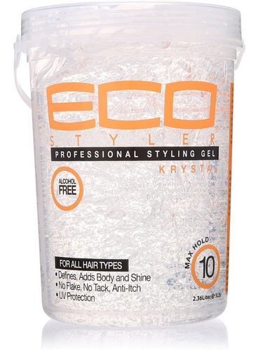 Gel Eco Styler Profesional 80 Onzas  Krystal Clear