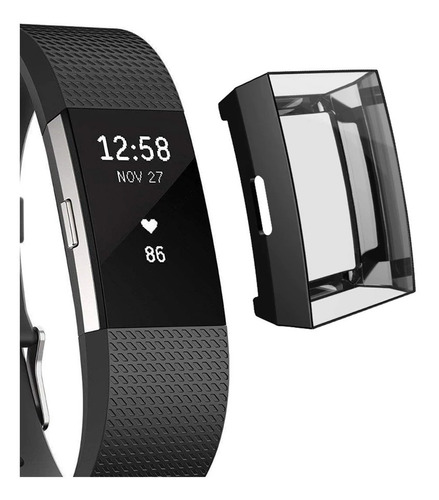 Protector Pantalla Fitbit Charge 2 Funda Silicona Tpu Suave