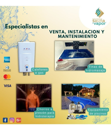 Imagen 7 de 7 de Venta De Equipos De Sauna Y Vapor, Baños De Cajón Y Asiento.