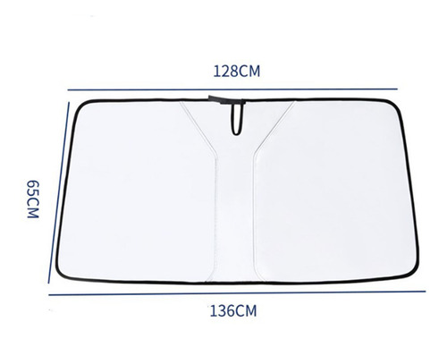 Protector Solar Para Ventana Delantera, Parasol Para Parabri