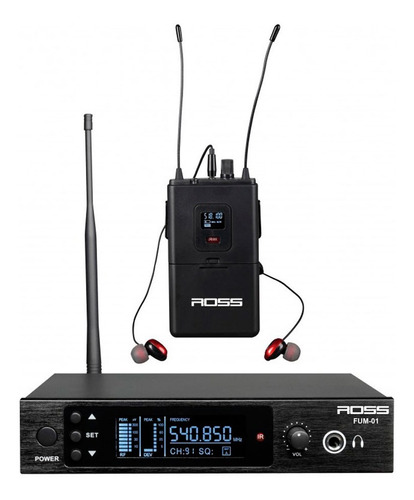 Imagen 1 de 10 de Sistema De Monitoreo Ross Fum-001 Inalambrico + Envio