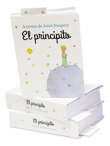 30 Minilibros El Principito - Tapa Original