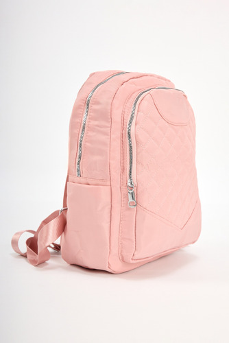Mochila Rosa Mujer Moda Nueva Importado Viaje Rosa Cuadros