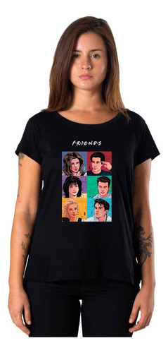 Remeras Mujer Friends |de Hoy No Pasa| 15 V