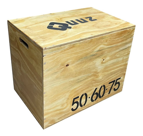 Cajon De Salto 3 En 1 Madera 75 X 60 X 50 Cm Entrenamiento 