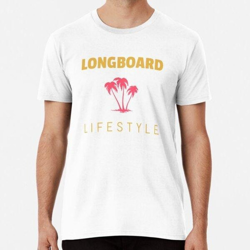 Remera Longboard Lifestyle Longboarding Surf Mujer Palmera A