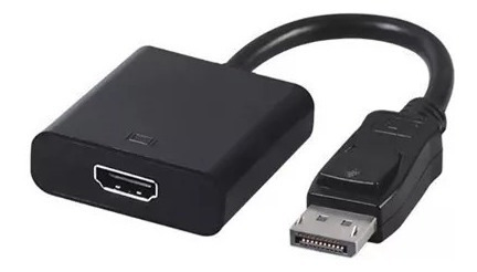 Imagem 4 de 4 de Cabo Adaptador Conversor Display Port Macho Para Hdmi Fêmea
