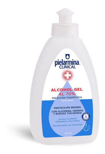 Alcohol Gel 340 Ml Pielarmina Clinical