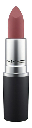 Labial Maquillaje Mac Powder Kiss Lipstick 3g Color Kinda Soar-ta