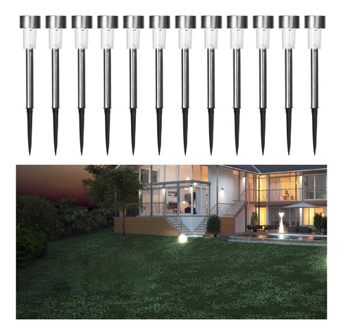 10x Luz Solar Para , Luz Para Patio, Luz Para Cálido