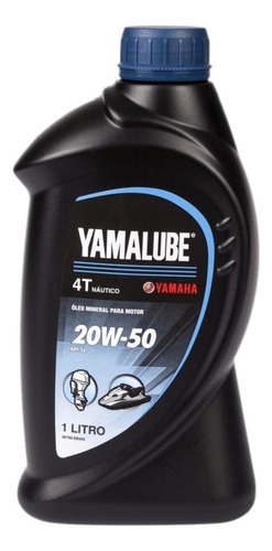 Oleo Yamalube 4t - (20w-50) Mineral - 1l  Yamalube 1 L