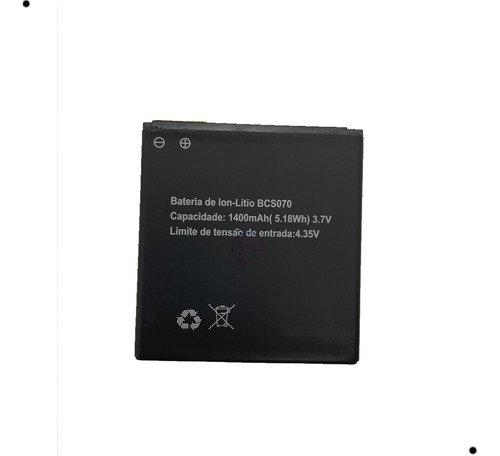 Flex Carga Bcs070 Compativel Com Ms40g P9070 +kit Reparo