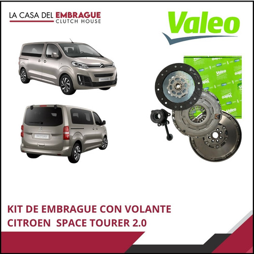 Imagen 1 de 5 de Kit Embrague Con Volante Citroen Space Tourer 2.0