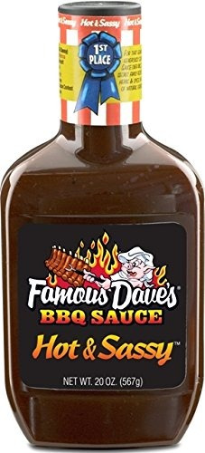 Salsa Famous Dave Barbacoa, Caliente Y Descarado, 20 Onzas (