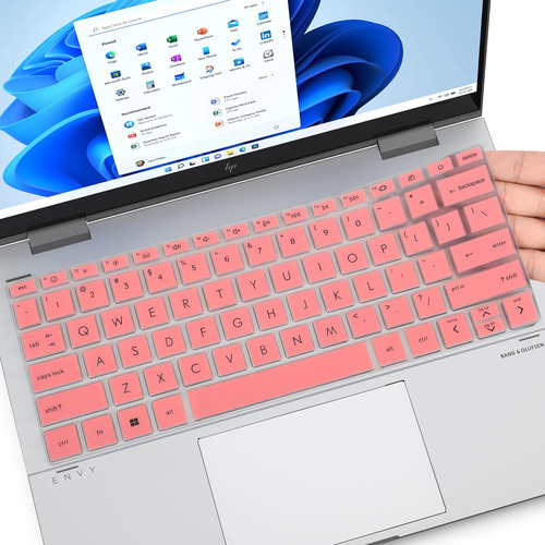 Casebuy Cubierta Teclado Para Hp Envy Laptop Protector Skin