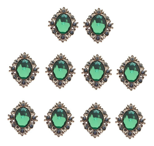 Botones De Cristal Para Coser 30x25mm