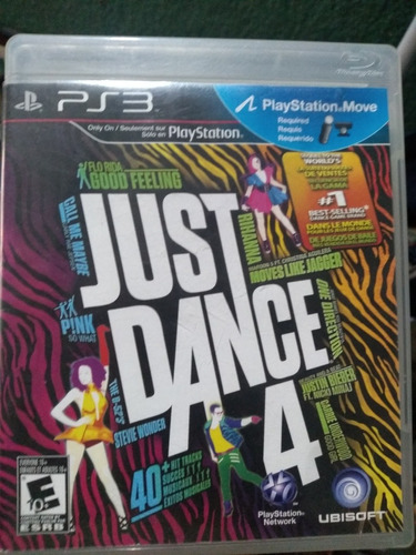Vídeo Juego Físico Just Dance 4 Playstation 3 Ps3 Físico Esp