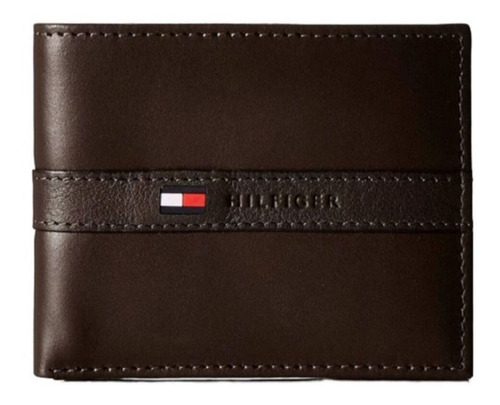Billetera Tommy Hilfiger Original Leather 31tl22x062 Brown 