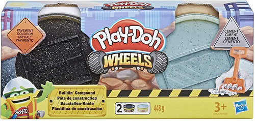 Imagen 1 de 2 de Play Doh Wheels Ladrillo Y Roca Plastilina Original Hasbro