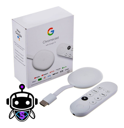 Google Chromecast With 2020 - 4k Ultra Hd - O R I G I N A L